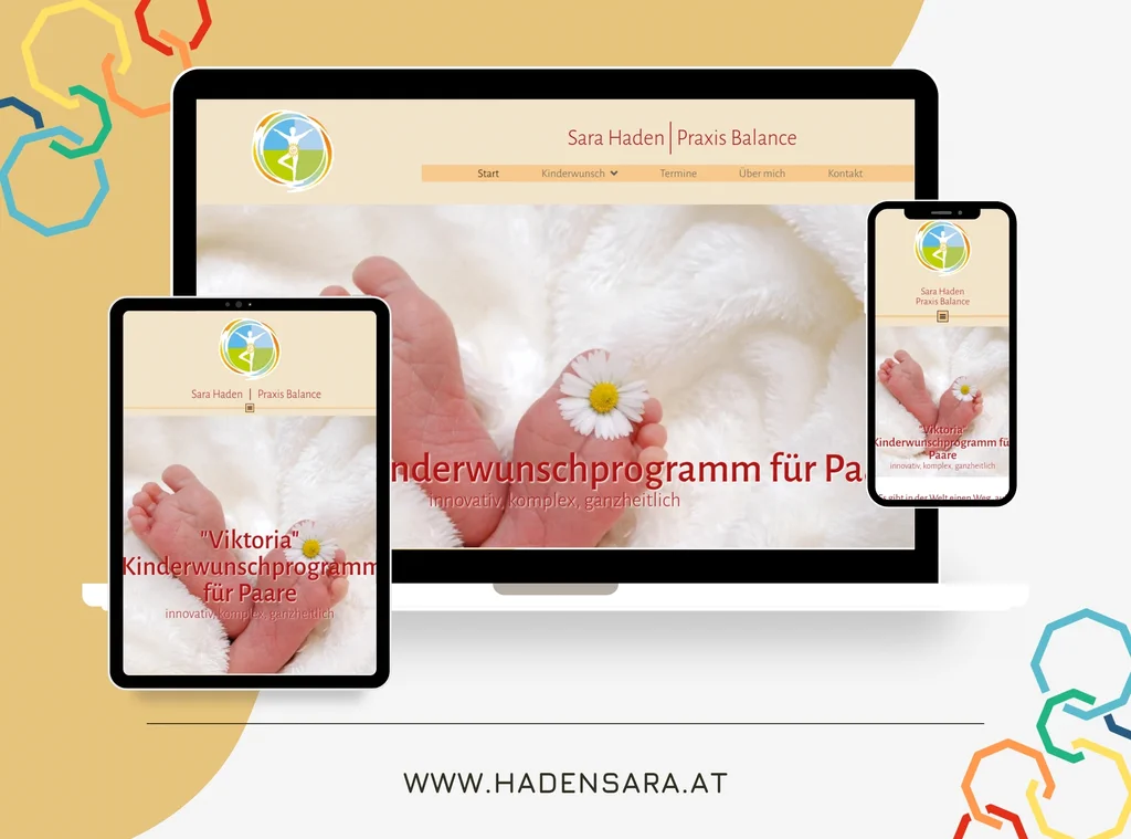 Mockup www.hadensara.at